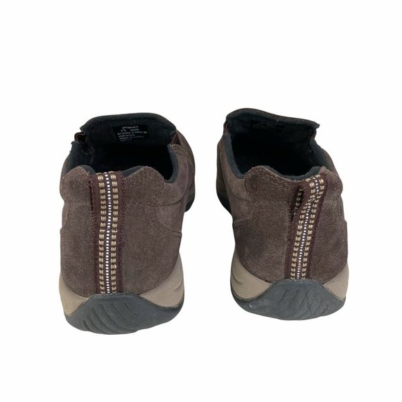 LL Bean womens comfort moccasin brown suede sz 7.5 wide - Picture 3 of 6